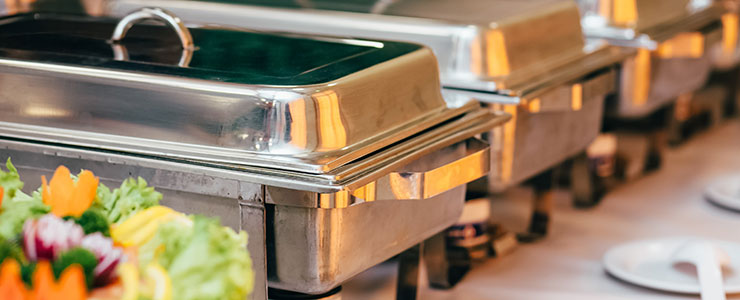 hot buffet chafing dishes